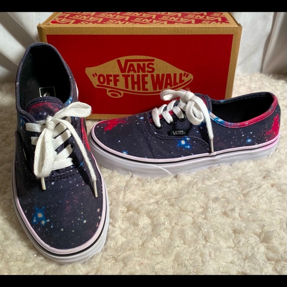 VANS CUSTOM-MADE DOHENY KIDS GALAXY SNEAKERS - Picture 4 of 9